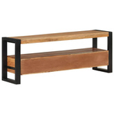 vidaXL Szafka pod TV, 120x30x45 cm, lite drewno akacjowe