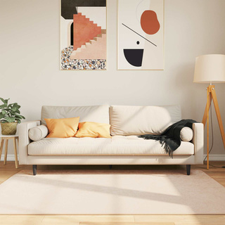 Chodnik dywanowy MARSA Kremowy 120 x 170 cm Poliester i PVC