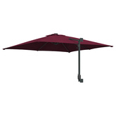 Parasolka ogrodowa Bordeaux Czerwony 248,5 x 247,5 x 160 cm