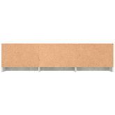 vidaXL Szafka pod TV, betonowy szary, 140x40x35,5 cm