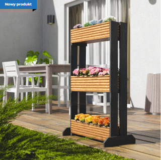 Donica Kwietnik 3 doniczki warianty kolorystyczne