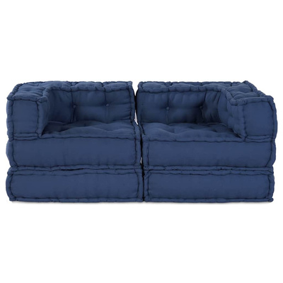 Modularna jednostka sofy 2 pcs Indygo 140 x 70 x 56 cm tkanina