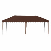 Namiot imprezowy rozkładany 575 x 290 x 245 cm brązowy