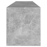 vidaXL Szafka pod TV, szarość betonu, 120x30x40,5 cm