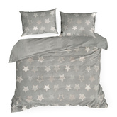 Pościel Flano srebrna 160x200