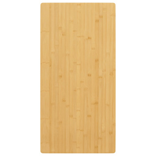 Blat do stołu, 40x80x2,5 cm, bambusowy