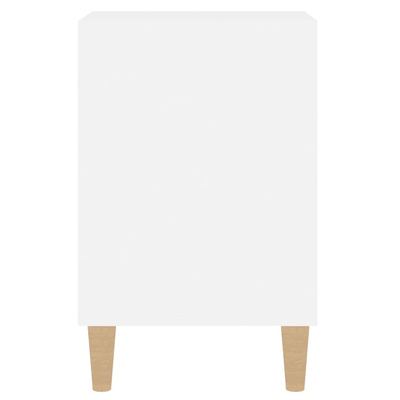 vidaXL Szafka pod TV, biała, 100x35x55 cm, materiał drewnopochodny model standard