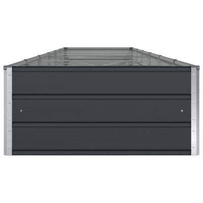 Donica Antracyt 580 x 100 x 45 cm Stal Galwanizowana