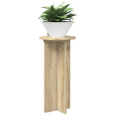 Stojak na rośliny 2 pcs dąb Sonoma 29,5 x 29,5 x 60 cm