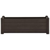 vidaXL Podwyższona donica, PP, mokka, 100x43x35 cm
