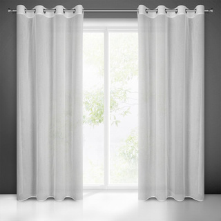 Firana Kejti biała 140x250