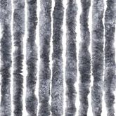 Zasłona przeciwko owadom, srebrna, 90x220 cm, szenil