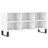 vidaXL Szafka pod TV, biała, 103,5x30x50 cm, materiał drewnopochodny