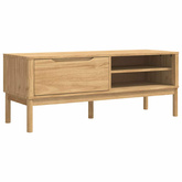 Ławka do korytarza FLORO Woskowy Brąz 115 x 40 x 45 cm