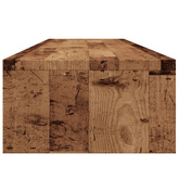 Półka pod monitor, kolor starego drewna, 100x24x13 cm