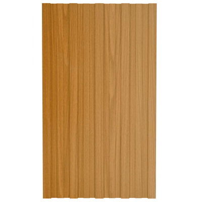 Panel dachowy 36 pcs naturalny 80 x 45 cm Stal galwanizowana
