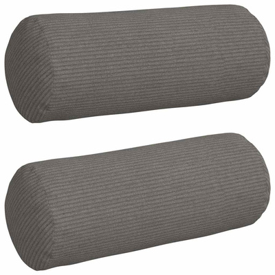 Poduszki Wałkowe 2 pcs Jasnoszary ? 15 x 40 cm