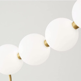 Lampa wisząca Abigali Pontti Big1 30W złoty/mleczne kule