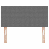 Zagłówek Jasnoszary 100 cm Tkanina sztruksowa