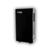 Magazyn Bank Energii V-TAC Biały Szklany Front 16.07kWh 314Ah/51.2V LiFePO4 BMS VT-16076W 10 Lat Gwarancji