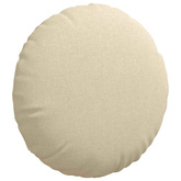 Poduszki na siedziska 2 pcs Kremowy ?80 x 29 cm tkanina