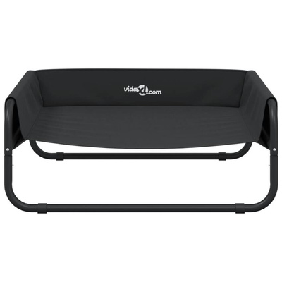 vidaXL Legowisko dla psa, antracytowe, tkanina Oxford i stal