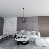 Lampa wisząca ONYX 1 BL