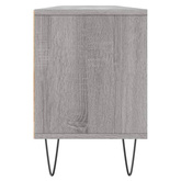 vidaXL Szafka pod TV, szary dąb sonoma, 150x30x44,5 cm w kolorze cm