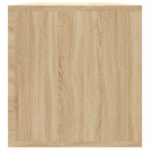 Szafka na płyty winylowe, dąb sonoma, 71x34x36 cm