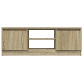 vidaXL Szafka pod TV, z drzwiczkami, dąb sonoma, 102x30x36 cm