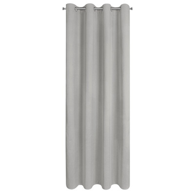 Zasłona Nita stalowa 140x250