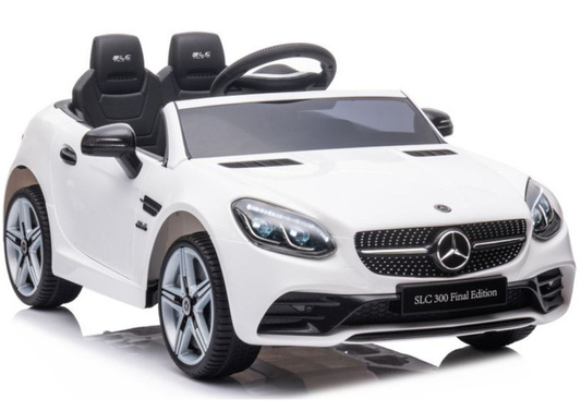 Auto Na Akumulator Mercedes SLC 300 Światła LED MP3 Pilot Biały