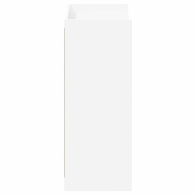 Szafka na buty Biały 73,5 x 36 x 92 cm Drewno inżynieryjne