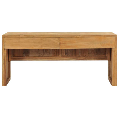 vidaXL Szafka pod TV, 100x35x45 cm, lite drewno tekowe