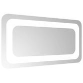 vidaXL Lustro łazienkowe z LED, 40x20 cm