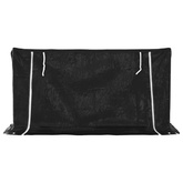Stojak na drewno opałowe z drutem stalowym, 200,5x60,5x110,5 cm