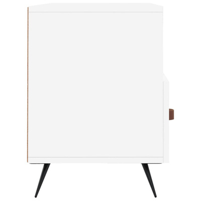 vidaXL Szafka pod TV, biała, 102x36x50 cm, materiał drewnopochodny wariant 5