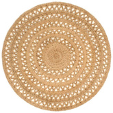 vidaXL Ręcznie pleciony dywan z juty, 150 cm, okrągły