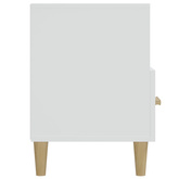 vidaXL Szafka pod TV, biała, 102x36x50 cm, materiał drewnopochodny wariant 8