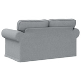 Sofa Jasnoszary 155 x 82 x 80 cm tkanina