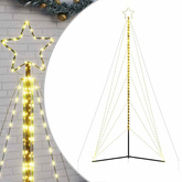 Choinka LED 615 LEDs Ciepła biel 404,5 cm