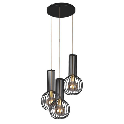 Lampa wisząca K-4522 z serii ARVI BLACK KAJA