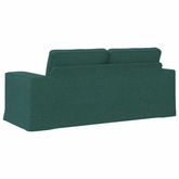 Sofa Ciemna zieleń 182 x 80 x 82 cm tkanina