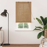 Roleta brązowy 90 x 220 cm Bambus