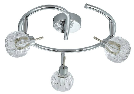 Lampa sufitowa spirala 3xG9 38cm chrom 98-29419