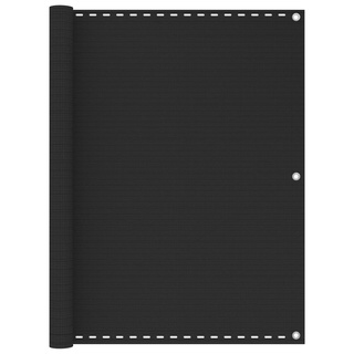 Parawan ogrodowy HDPE, 120x500, cm antracytowy