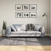 vidaXL Dywan HUARTE z krótkim włosiem, antracytowy, 160x230 cm