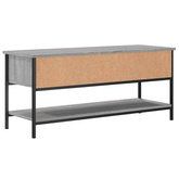 vidaXL Szafka pod TV, szary dąb sonoma, 100x35x45 cm