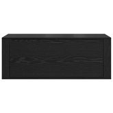 Szafka na buty z półką z drzwiami Czarny dąb 100 x 35 x 38 cm