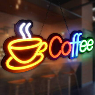 NEON COFFEE 60x20